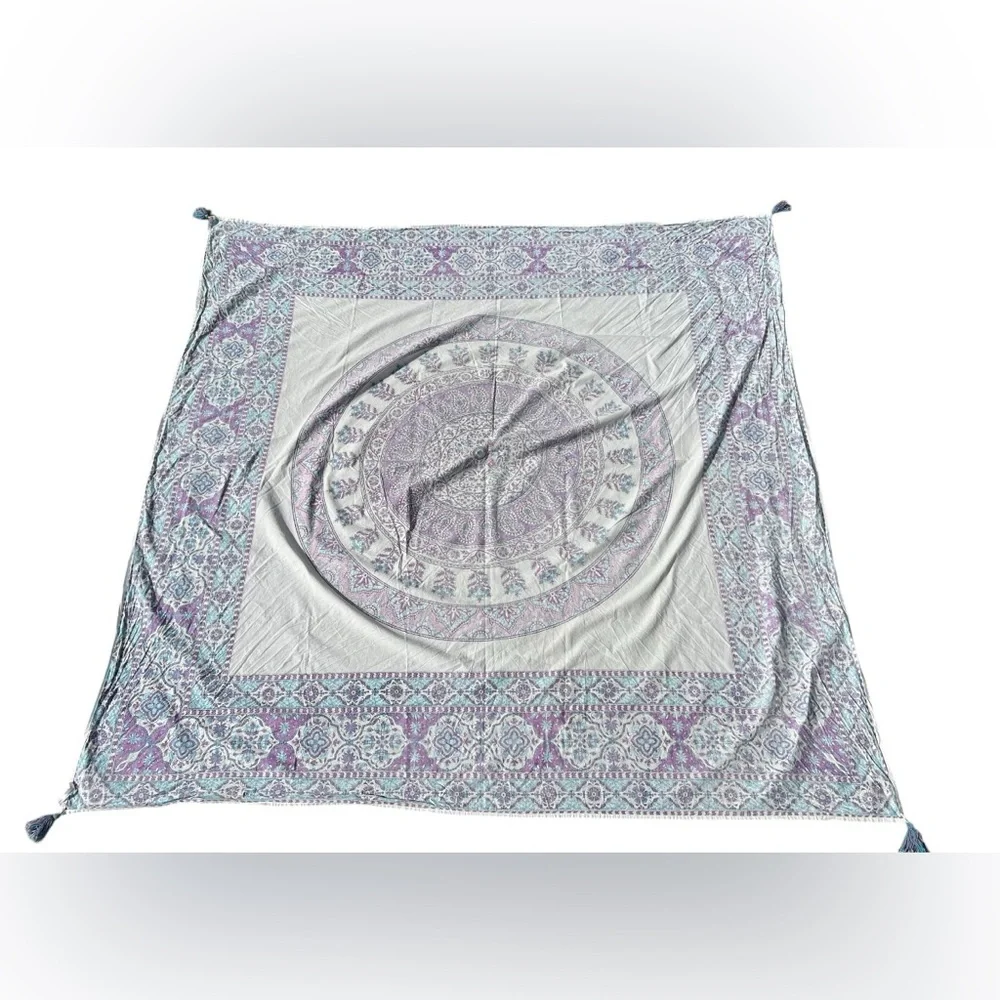 Plum & Bow Large Tapestry Mandala Fabric Wall Hanging Bed Cover Boho Home Decor
